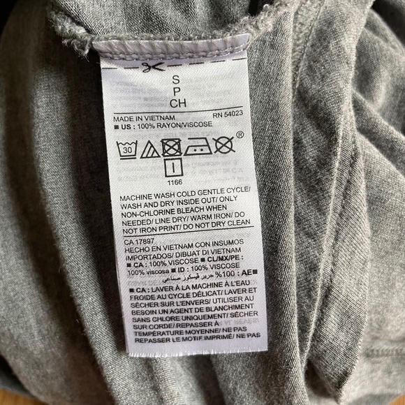 Grey Old Navy Espresso Then Prosecco Graphic Tee - Picture 5 of 11